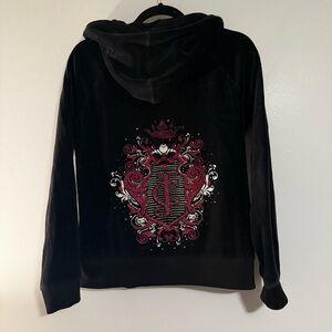 y2k juicy couture velour zip up